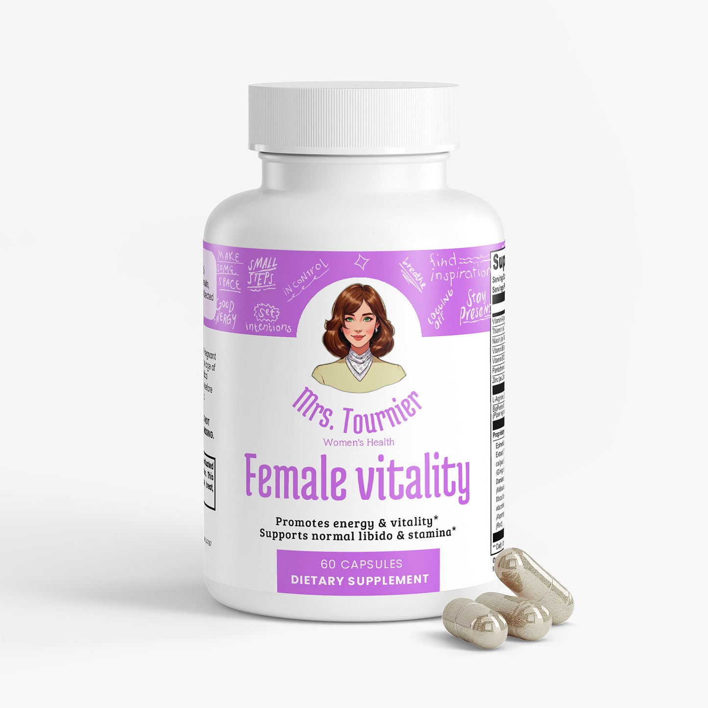 Mrs. Tournier Female Vitality